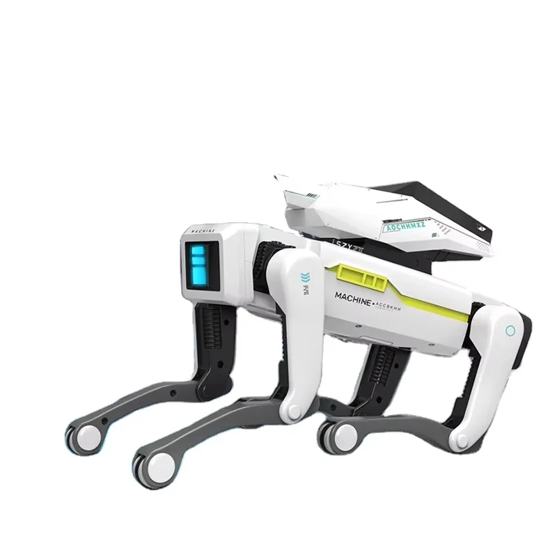 X-Verse 8006 Robot Chien RC – Tir Bombe à Eau – Programmable – Danse – Voix – Cadeau 3-12 Ans