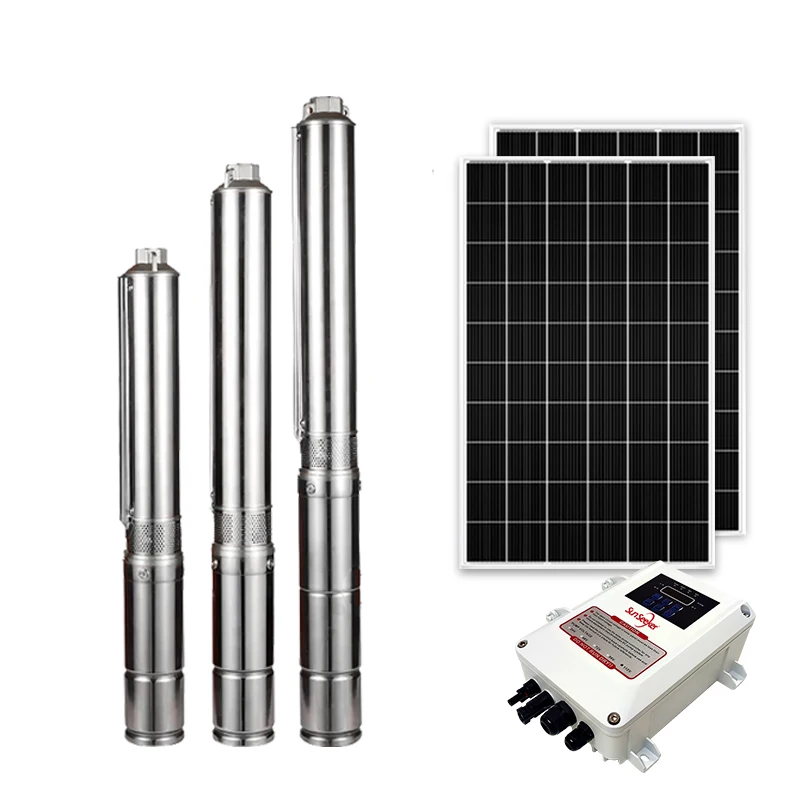 300W Solar Energy Water Pump Submersible Pump Ebara Submersible Pump