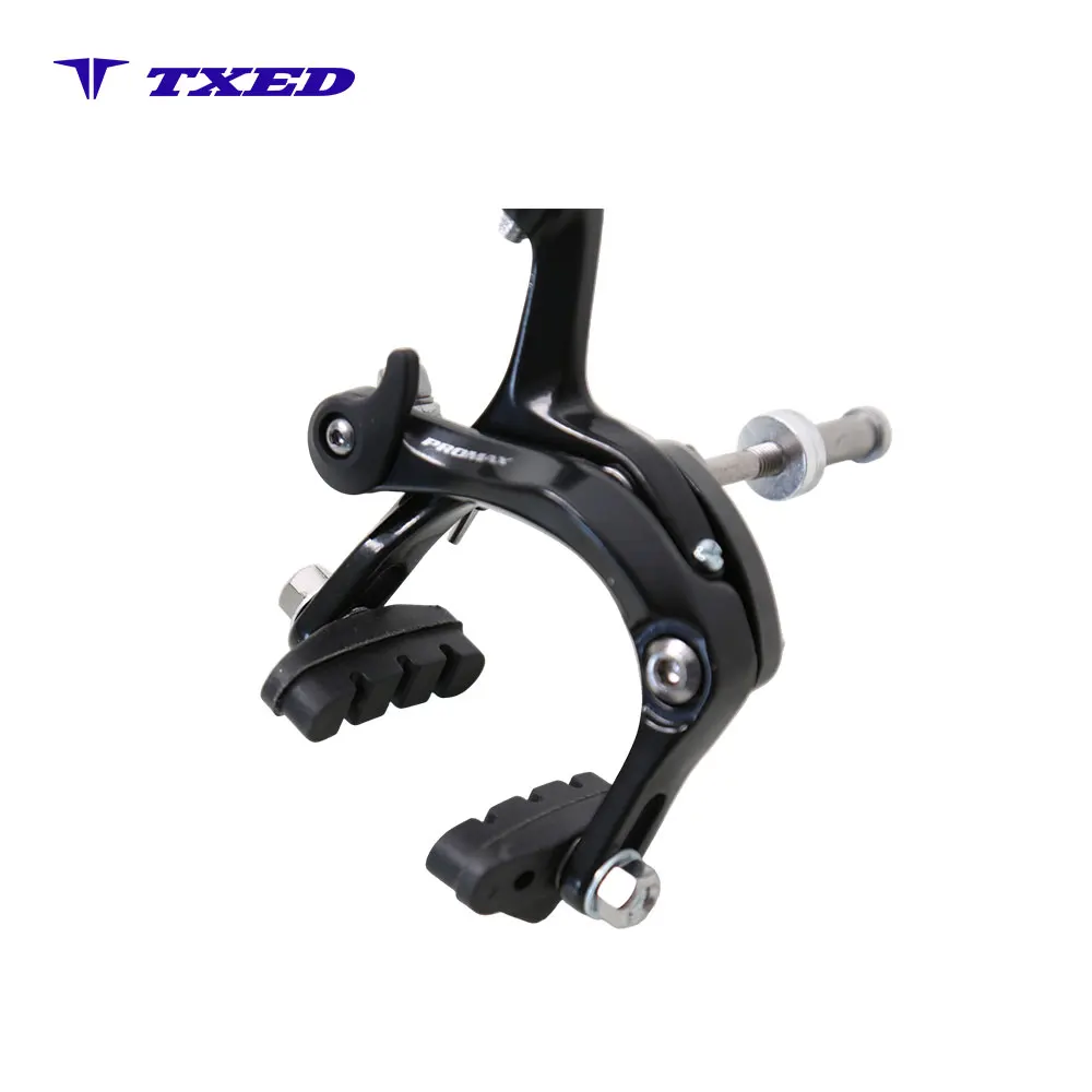 Bicycle Caliper Brake Front/Rear 38 14 Rod Side Pull Aluminum Road City BMX Bike Replacement Brake Set