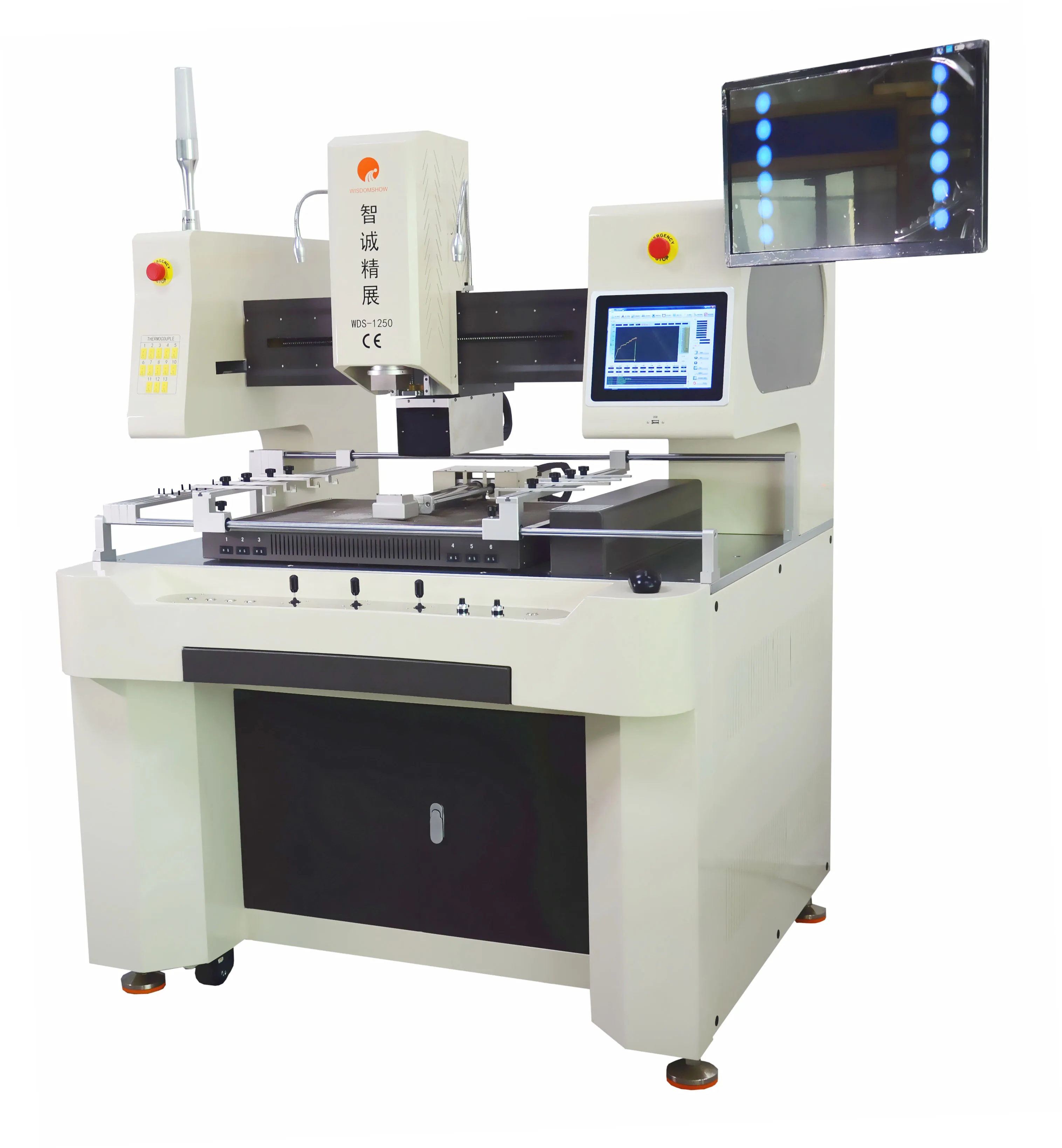 Infrared BGA Rework Station Reballing Machine with CCD Camera System for Motherboards Repairing Automatic Mobile Phone Repairing