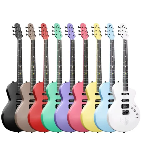 Natasha Nebulaスマートエレキギターカーボンファイバー構造シングル