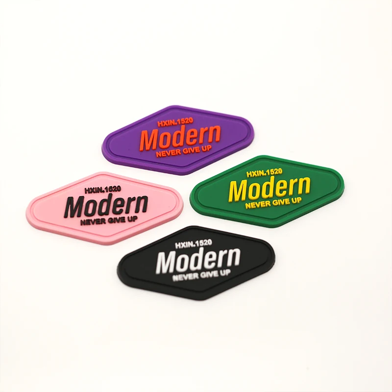 free sample rubber patch labels for