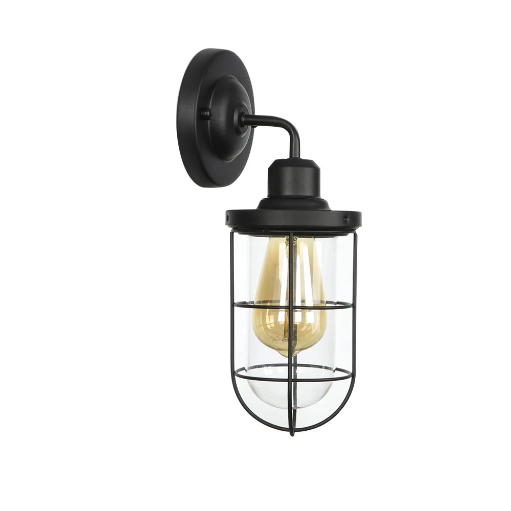 Water pipe new design vintage industrial style wall lights retro wall lamp