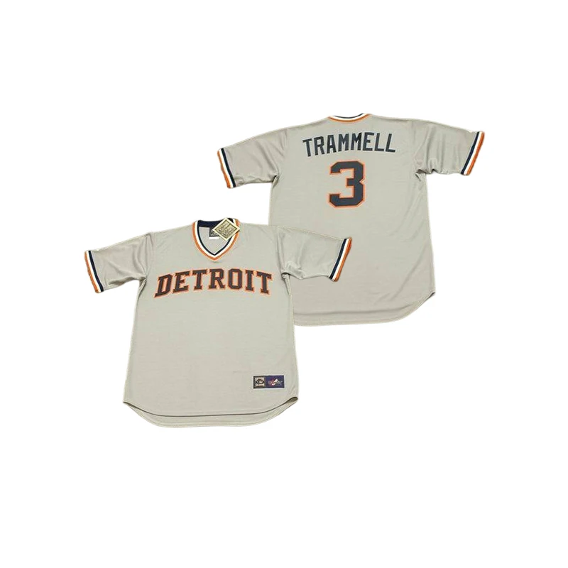 Alan Trammell Jersey - Detroit Tigers 1984 Throwback Cooperstown MLB  Baseball Jersey