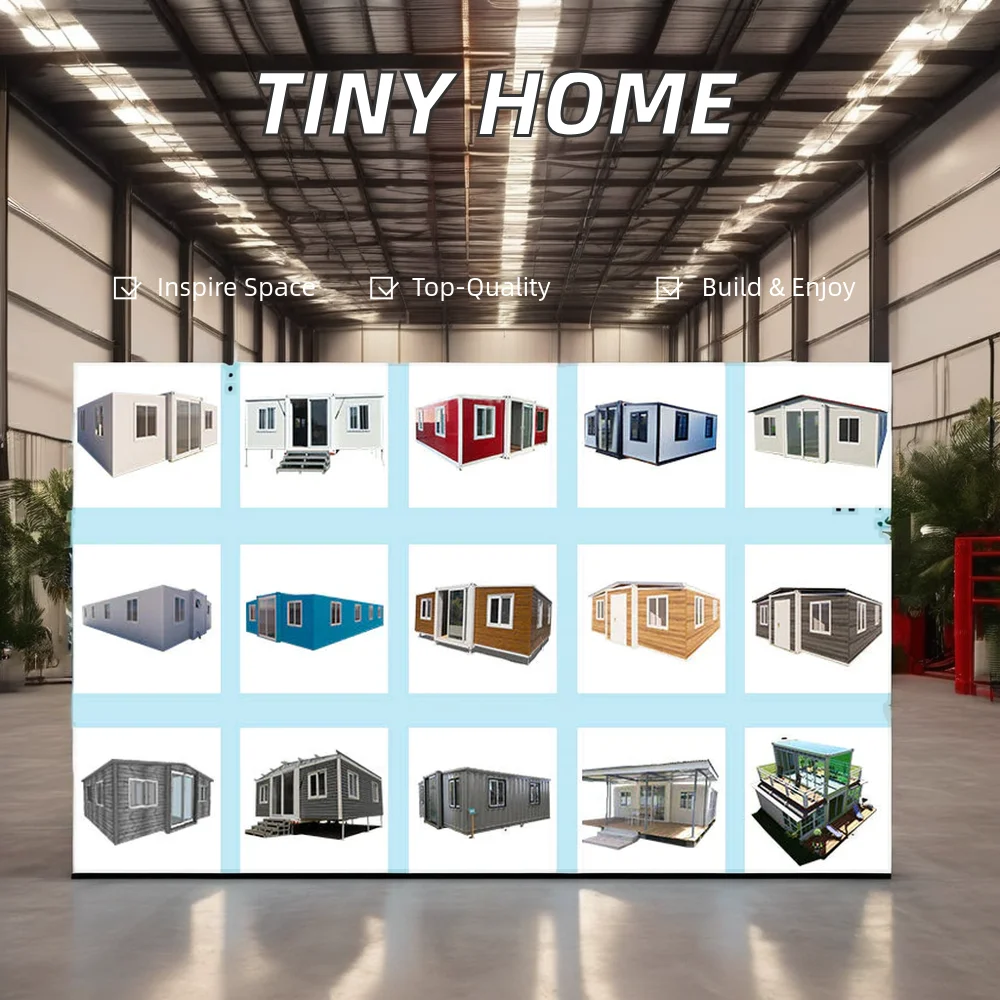 Luxury 20ft 40ft Modular Prefab Tiny Home Prefabricated Mobile Granny ...