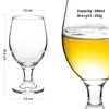 Verre à bière foncé