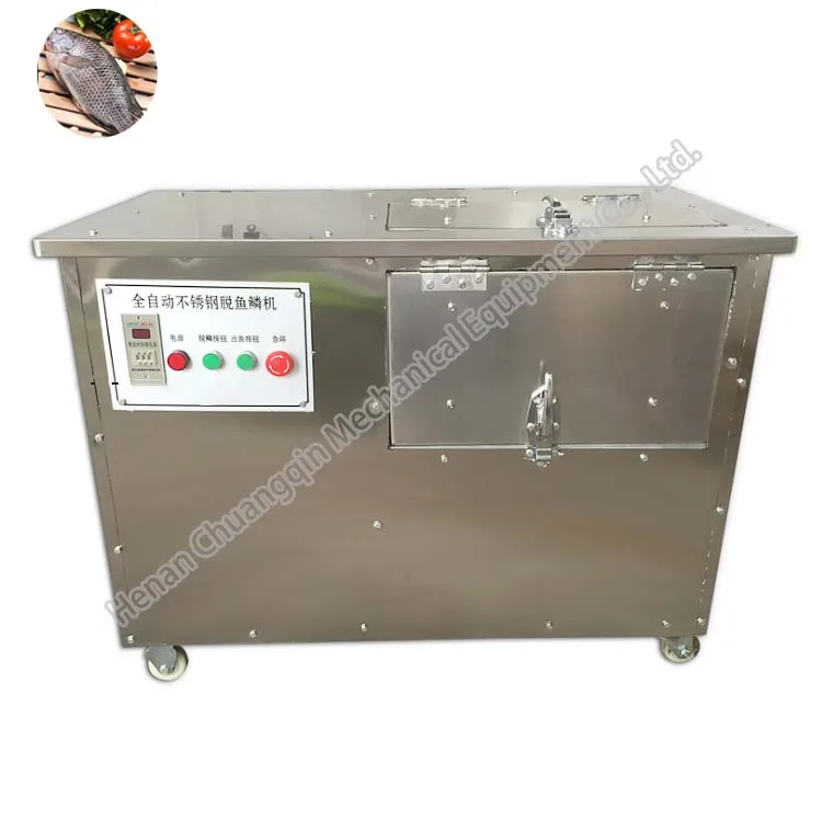 Shaved Fish Scales Small Fish Processing Machine Sent Cleaning Fish ...