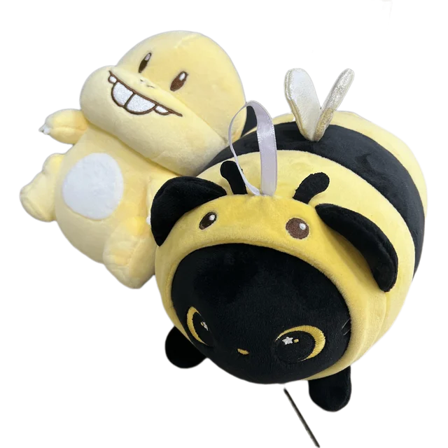 OEM/ODM Hot Sale Custom Cartoon Animal Plush Toy Cute Soft Embroidered Stuffed Doll Super Soft Polyester Fabric Gift for Kids