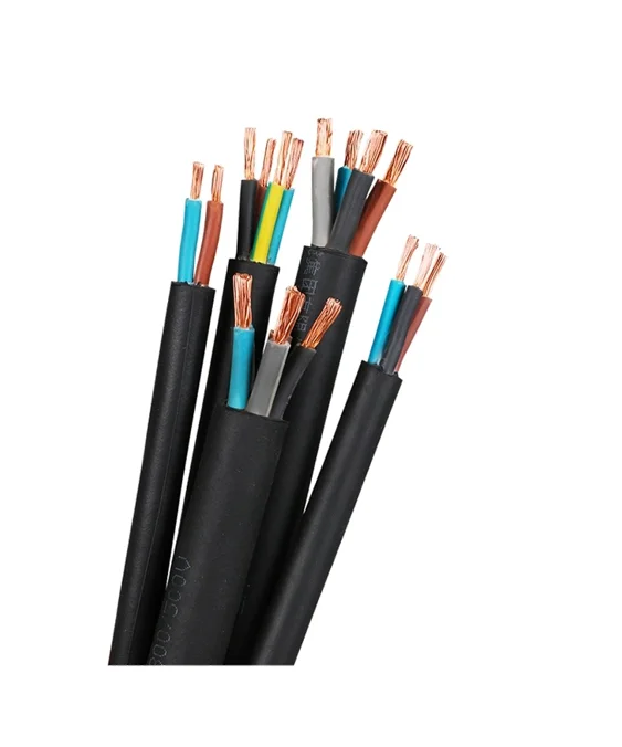 JHS Outdoor Waterproof Cable JHS Flexible Cable Pure Copper Deep Water Well Water Submersible Pump Cable Wire