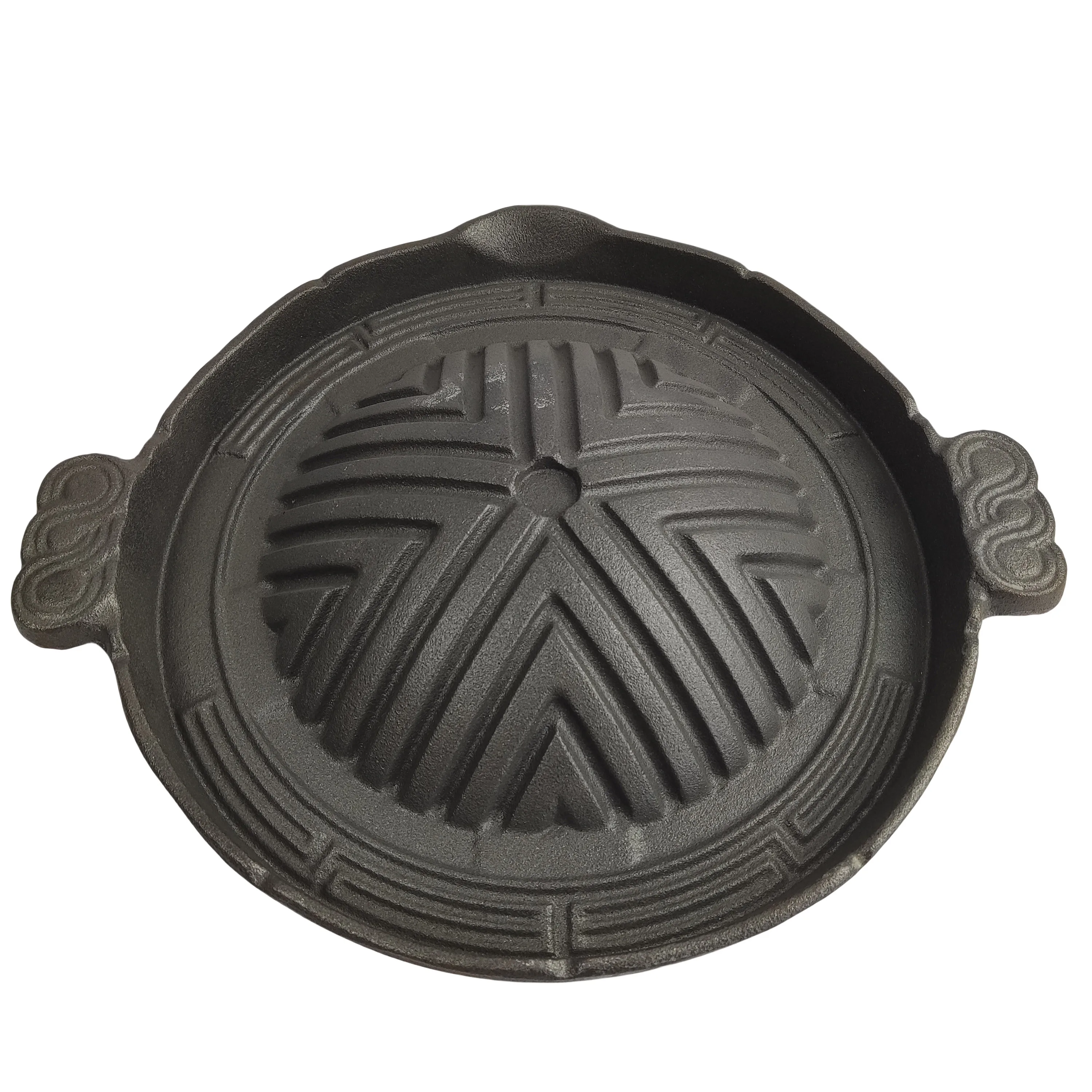 Heavy Duty Cast Iron Mongolian Ikenaga Korean Bbq Genghis Khan Barbecue