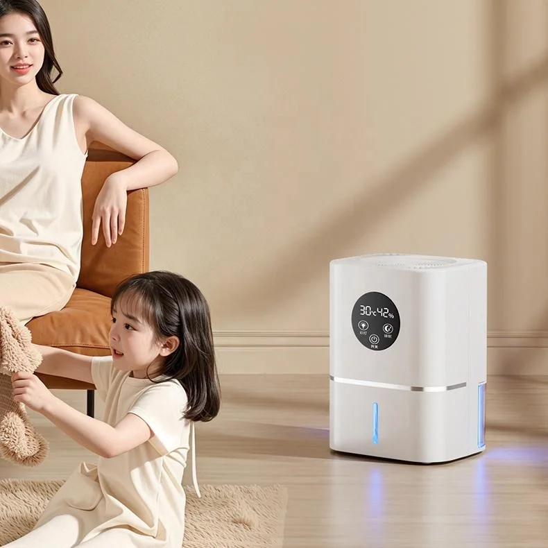Dehumidifier Home air Dehumidifier for Bedrooms Room Dehumidifier for Indoor Drying Small Handy Device for Defrosting 2