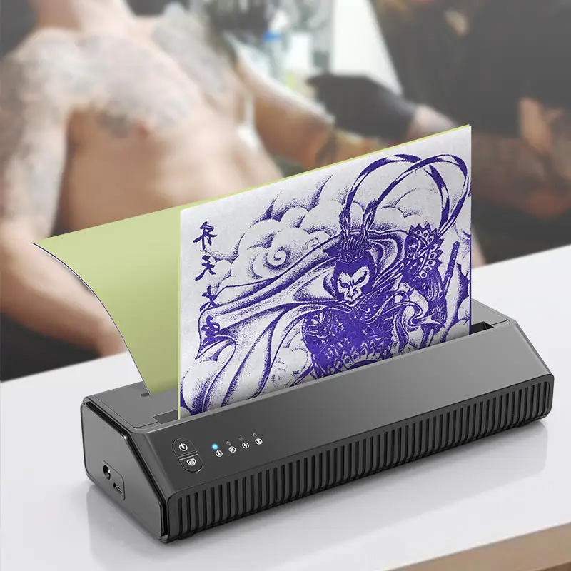 MHT-P8009 Bluetooth Tattoo Pattern Printer - Mini Thermal