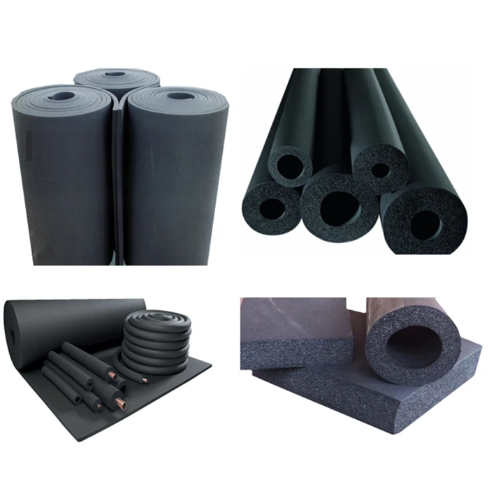 NBR/PVC thermal insulation rubber foam sheets and tubes making machinery