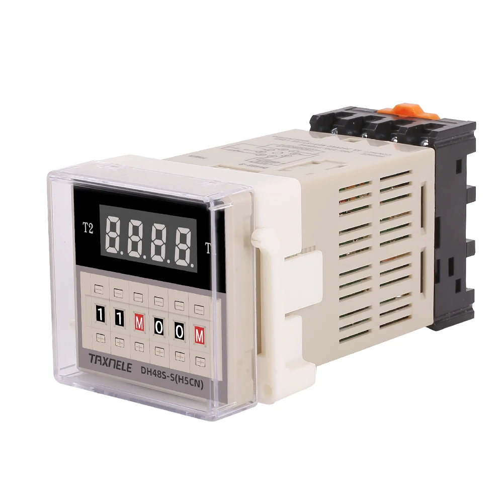Dh48s-s Relè programmabile digitale con presa