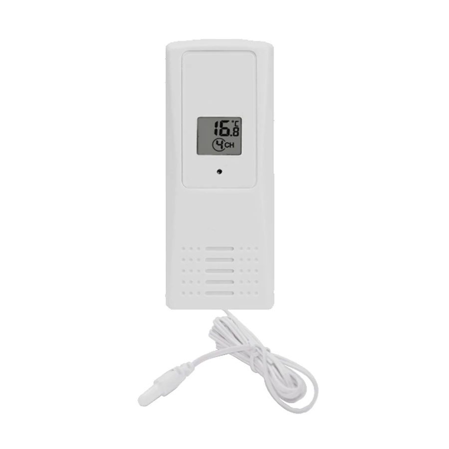 FT007TP 8 Channel Remote Wireless Temperature Sensor With Waterproof Probe Dip Switch LCD Display