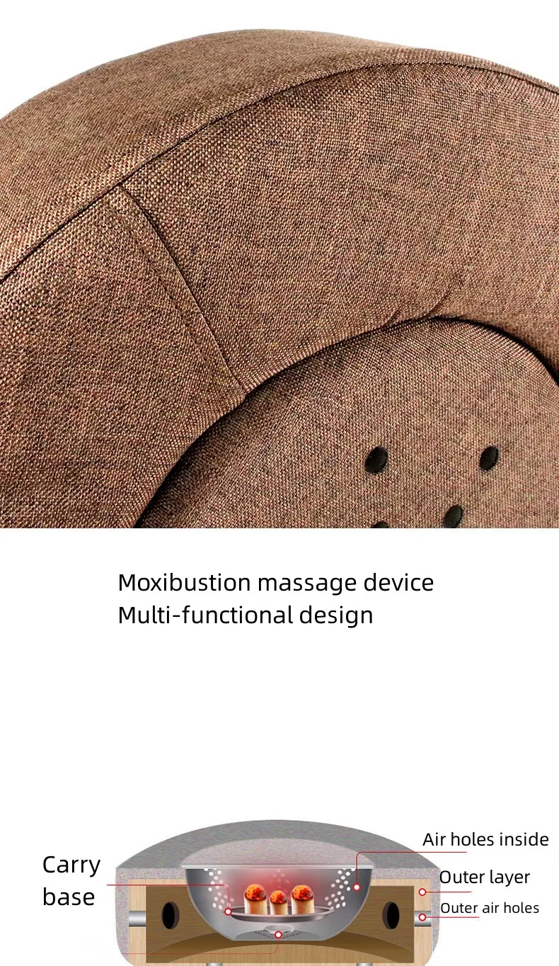 Multifunctional Chinese Moxabustion Moxa Cone Burner Device Smokeless