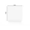 20*20 cm bianco