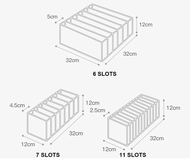 Clothes Jeans and pants storage bag wardrobe clothes drawer divider bag mesh cloth storage box