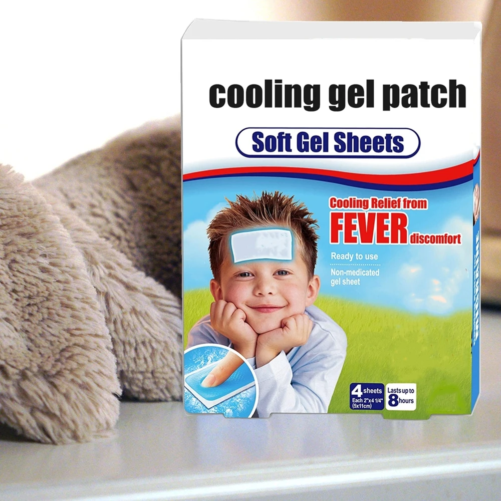 Custom Oem Fever Reducer Patch Fever Forehead Patch Fever Patch For