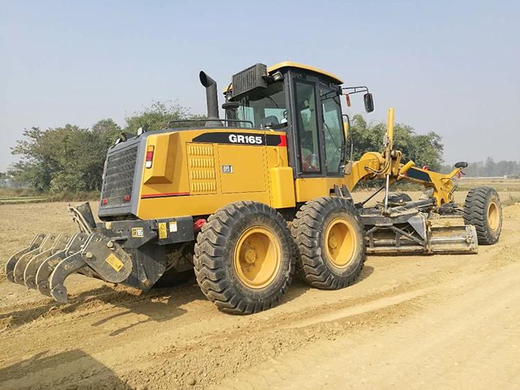 China Brand GR100 Road Grader Machine Mini Motor Grader for Sale