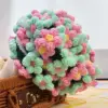 Pink light green flowers