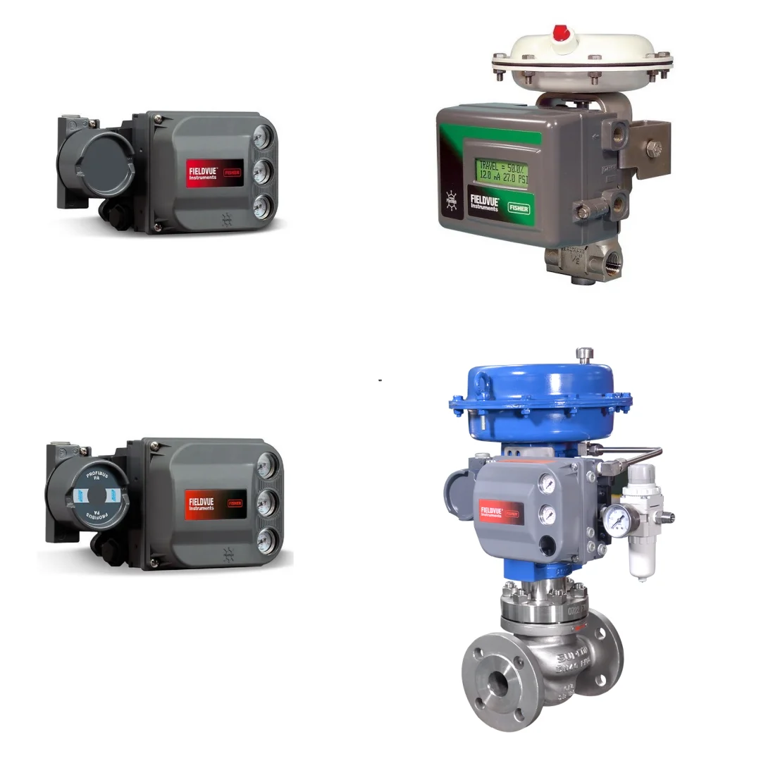 Fisher FIELDVUE Valve Positioner  DVC2000 DVC6200 DVC6200F and DVC6200P DVC6030 DVC6200H DVC6010 with Chinese Control Valve