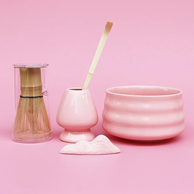 Ensemble Préparation Matcha Kit Matcha Complet 9 Pièces - Bol, Fouet Bambou, Cuillère Et Accessoires Bol Matcha Céramique
