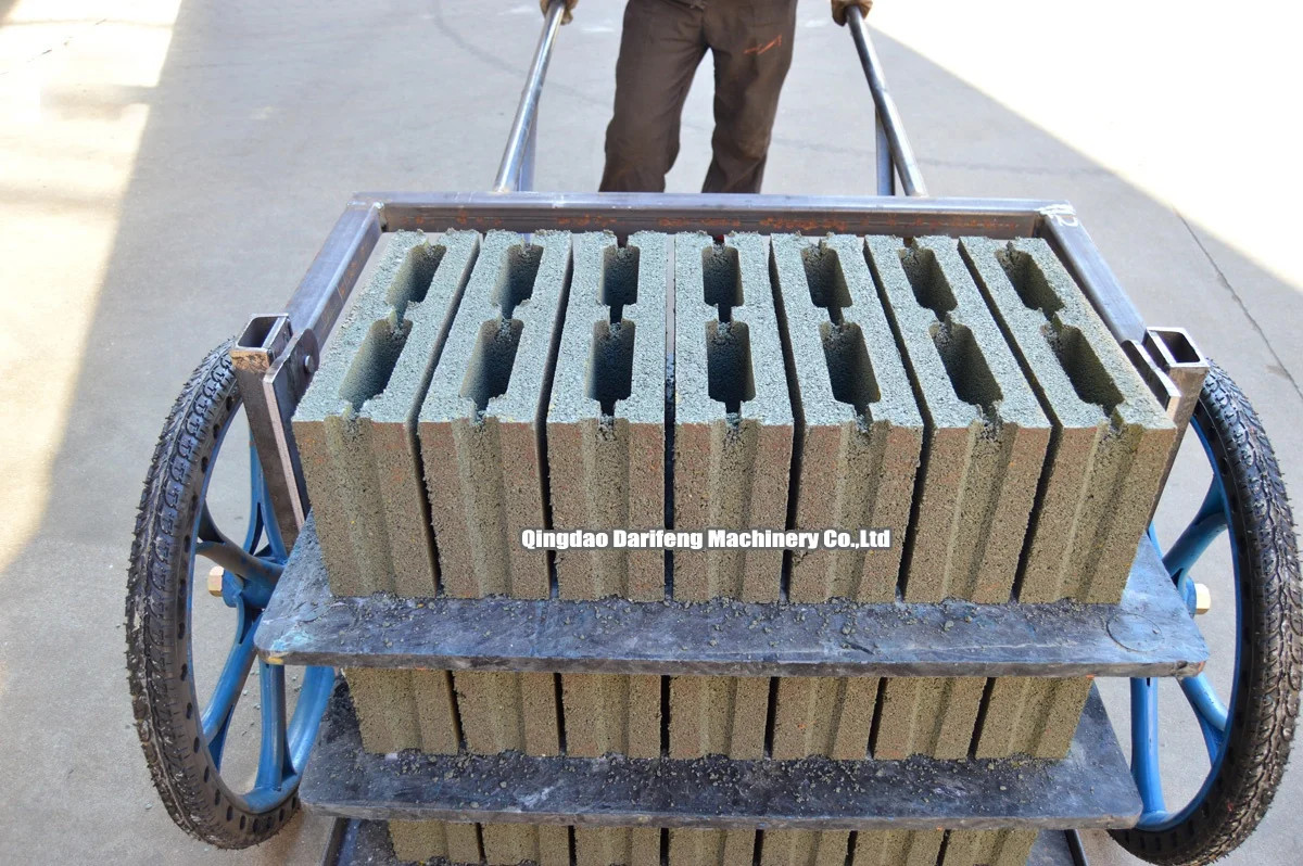 Fully Automatic Machine a Fabriquer Des Briques 6 Inches Block Making Machine Line Electric Snpc Brick Making Machine