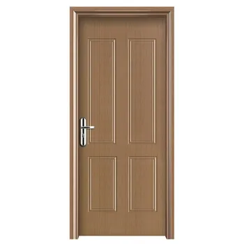 Modern Design Waterproof Interior Doors Bathroom Bedroom WPC Door with Door Frame