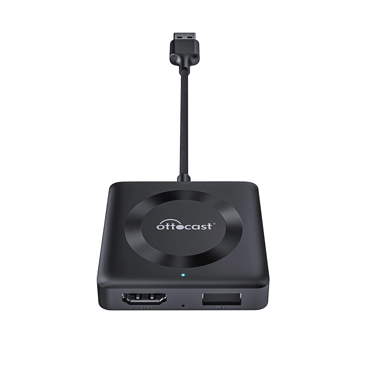 Ottocast New Car TV Mate Linux-Based Portable CarPlay Adapter with