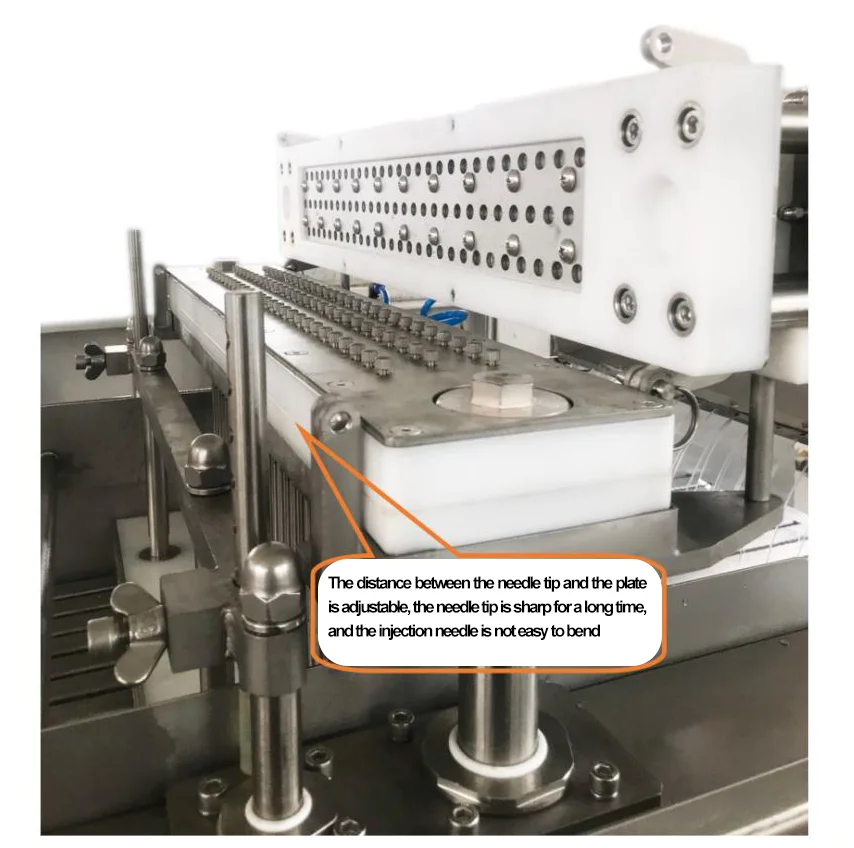 China Automatic Stainless Steel Pork Bacon Meat Brine Injector Machine ...