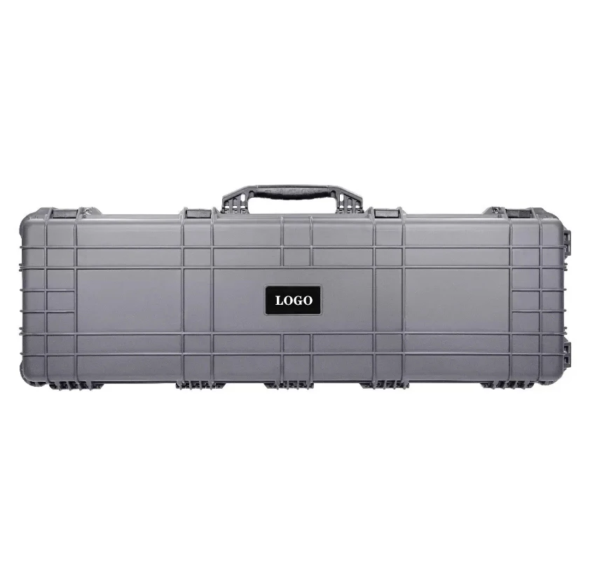 Customizable Hard Plastic Box Large Length Size Reinforced Equipment Case for G-U-N for Long-Term Storage Supports OEM & ODM
