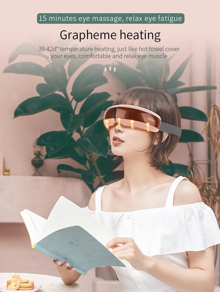 3D Visual Window Eye Care Massage Equipment Vibration Instrument for Relieving Eye Pain and Migraines Eye Massager