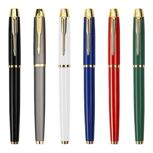 Quality Metal Ballpoint Pen with Custom LOGO for Office Supplies and Advertising Promotional Gift