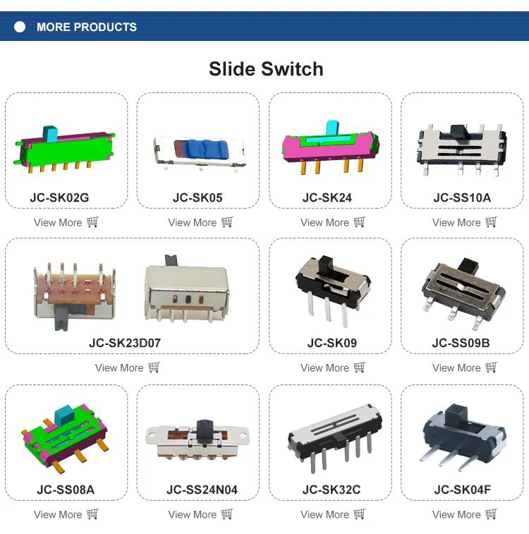 JC-SK31B Wholesale China Factory 6 Pin Mini Micro Slide Switch