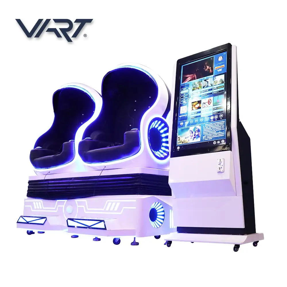 3Dof Platform Virtual Reality Capsule Simulator 9D VR Egg Chair