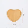 10.2cm*9cm Heart-shaped Coaster
