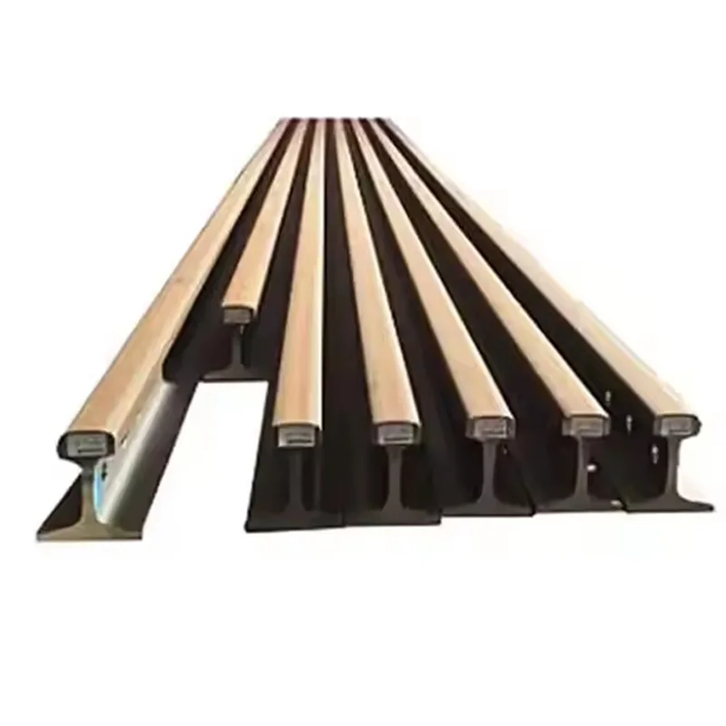 Top Quality Low Price Two Way Cr73 R65 R60 R59 Q235b Rail Steel for Bi Directional Railways Uic860 Steel Rail Uic60