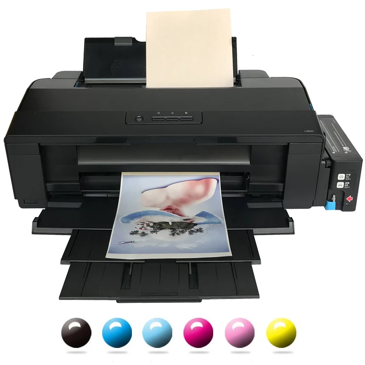 Source A3 Printer 6 colors thermal printer Model Desktop inkjet printer for EPSON L1800 on m.alibaba.com