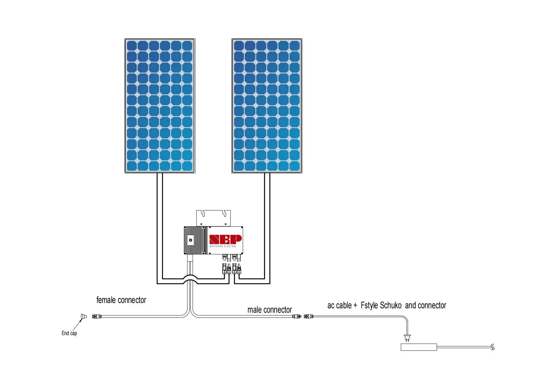 Complete solar kit germany on grid solar system 600 watt balcony solar