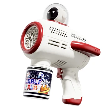 Ten Holes Bubble Gun Machine, Popular Kids Bubble Gun Machine for Space Astronauts spaceman  889-6