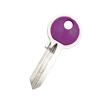 Jiliya door key with different color heads brass key blank key wholesale