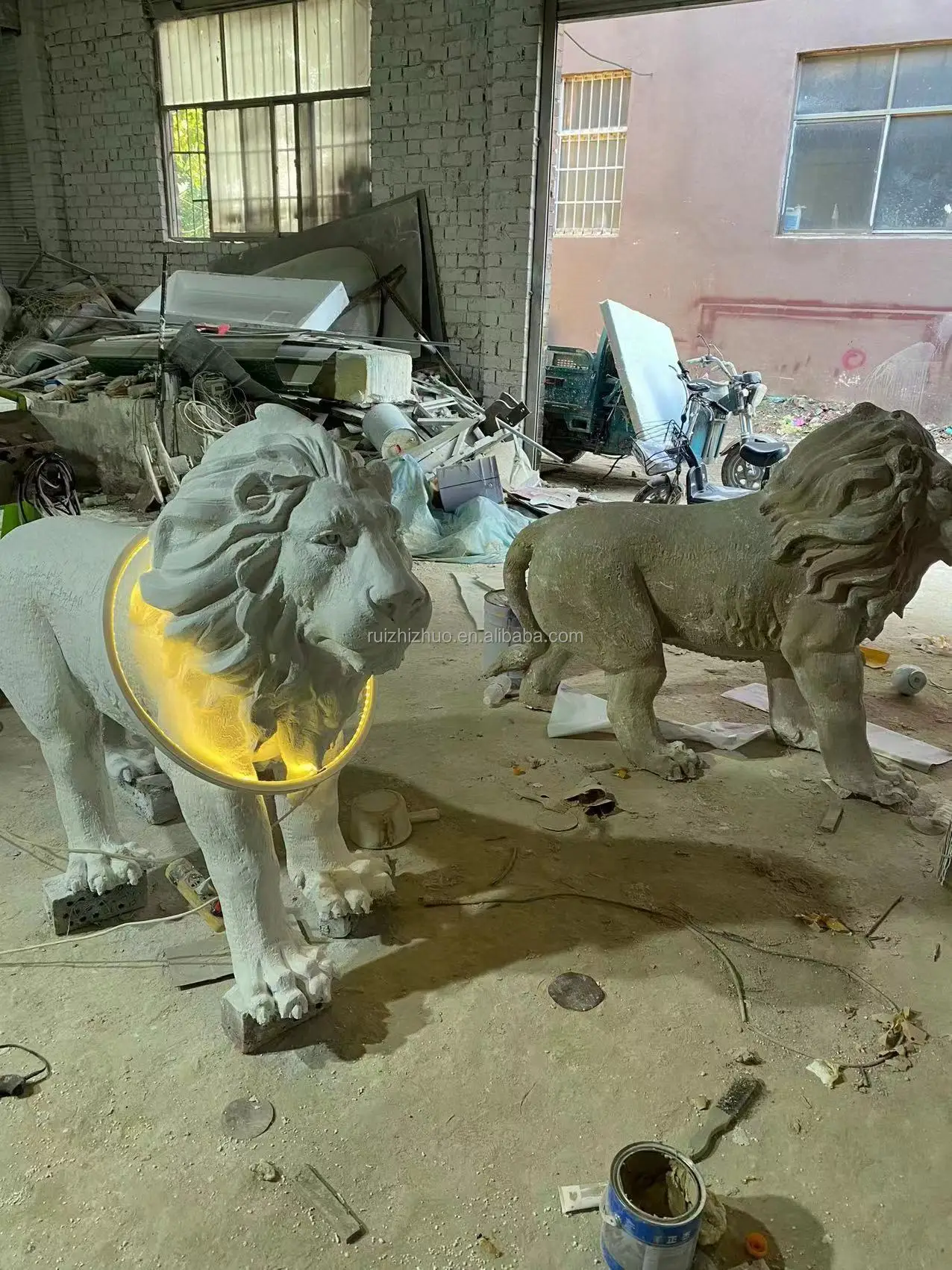 Reazone Concrete Big Statue Lion Mold Buy Big Statue Mold,Big Lion Mold,Concrete Lion Mold