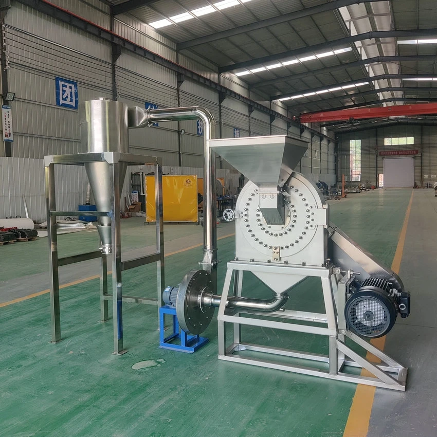 Cyclone Philippines Cocoa Beans Grinder Leaf Grinder Leaves Tomato Grinding Machine Spice Mill Pulverizer