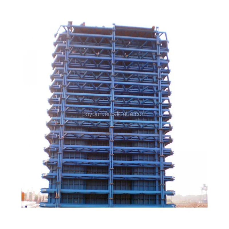 Construction Bridge Formwork Concrete Molds Support Piers Concrete Pillar Moulds
