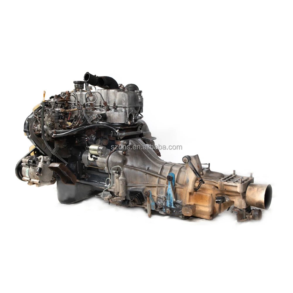 Intercooler Korea D4BH Used Diesel Engine With Turbo