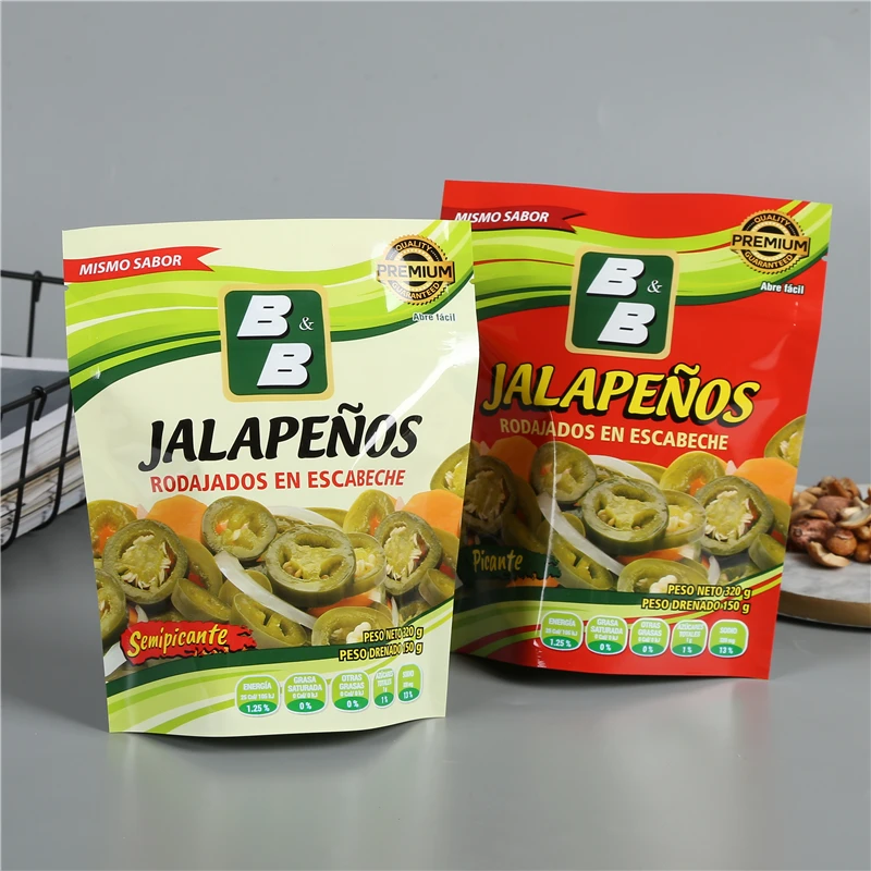 Custom Gravure Printed Moisture-Proof for Mylar Bags Candy Smell Stand-Up Pouch with Ziplock Packaging