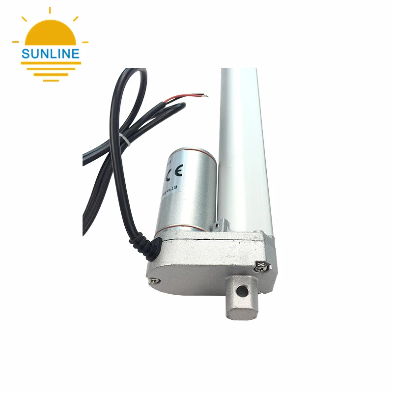 12V Linear Actuator with Servo Motors for Motion Platform Load Force 40N Speed 15mm/s Stroke 300mm IP54/IP65