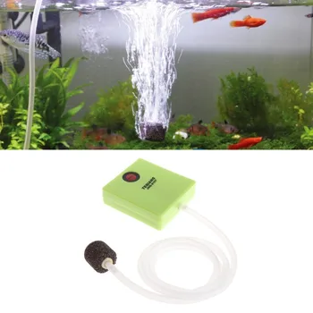 JHG-8107 Aquarium Dry Battery Operated Fish Tank Air Pump Aerator Oxygen With Air Stone