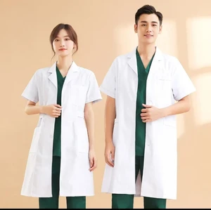 Multi Color High Quality Wholesale Custom Waterproof Anti-Static Lab Coats for Men & Women Medical Laboratory Use